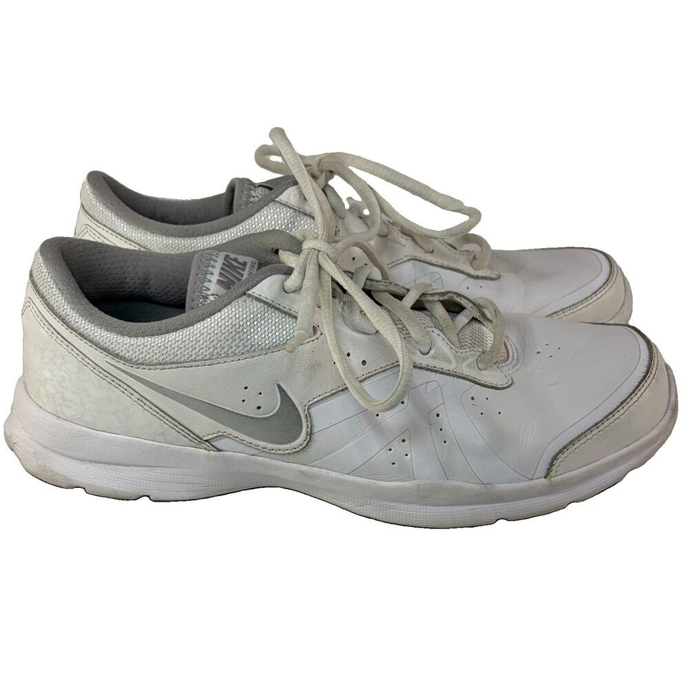 Nike Core Motion TR 2 Running Shoes Women's Sz 9.5 Training Leather White
